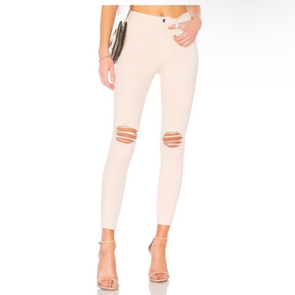 L'agence Margot High Rise Skinny Jeans In Quartz Destruct‎ Wash Size 27 - Picture 1 of 12